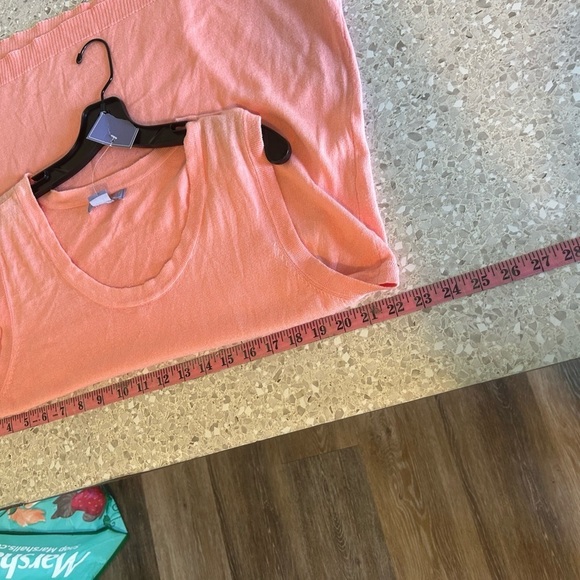 NWT Laura Scott Sleeveless Solid Pink Round Neck Pullover Sweater Too 2X - Picture 10 of 10